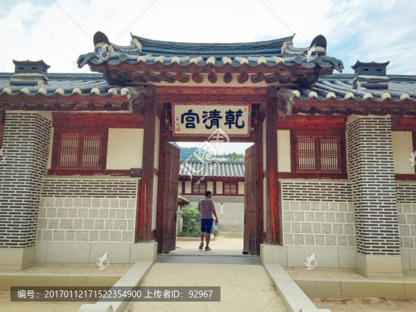 韓國(guó)乾清宮街路建筑