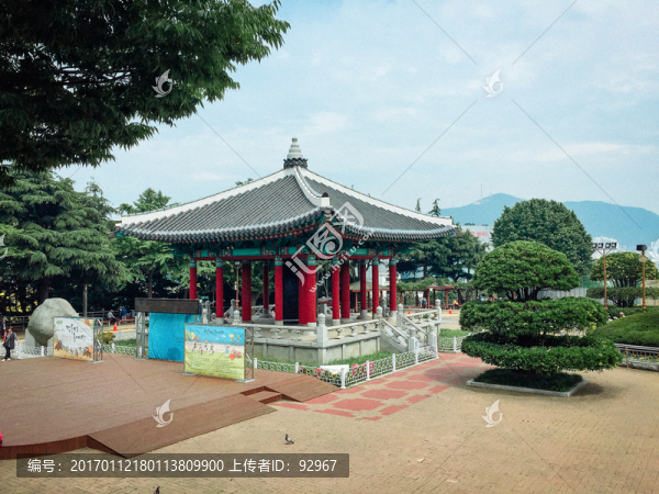 韓國(guó)角樓建筑