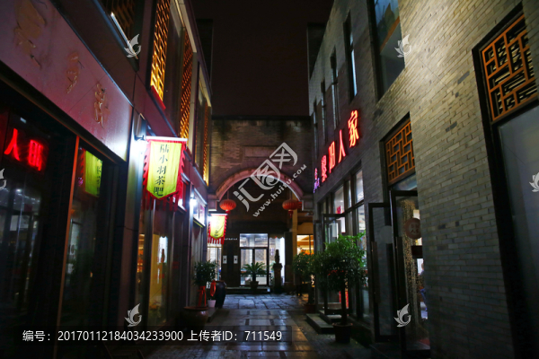 黎陽老街夜景