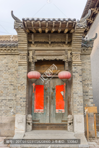 中式大門(mén)