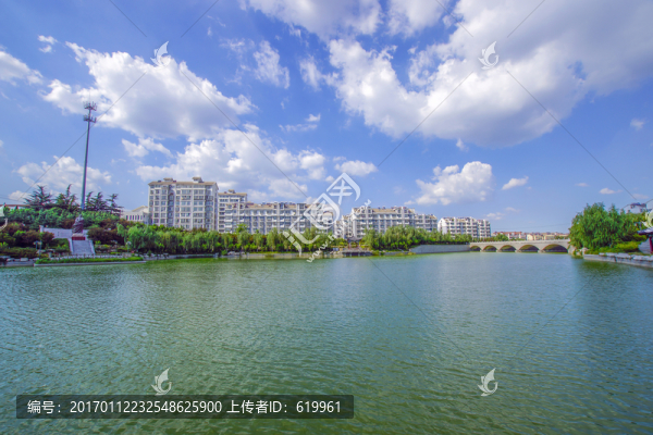 碧水藍(lán)天城市風(fēng)光