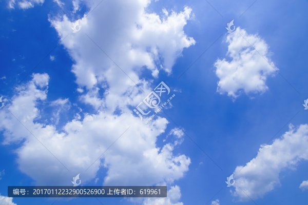 藍(lán)天白云天空背景