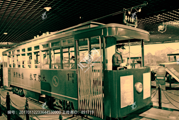 老上海,有軌電車