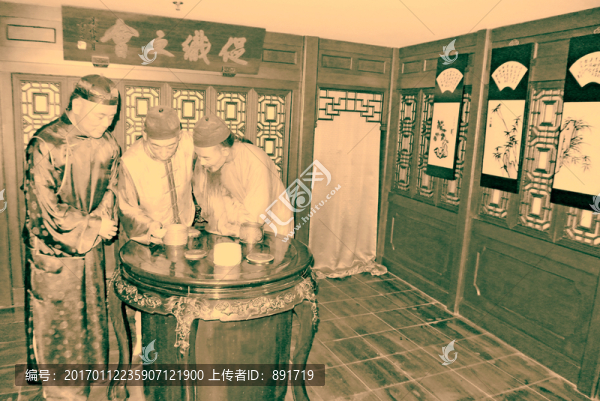 老上海,蠟像