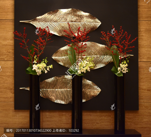 酒店高檔裝飾品,天竹