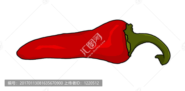 紅辣椒插圖
