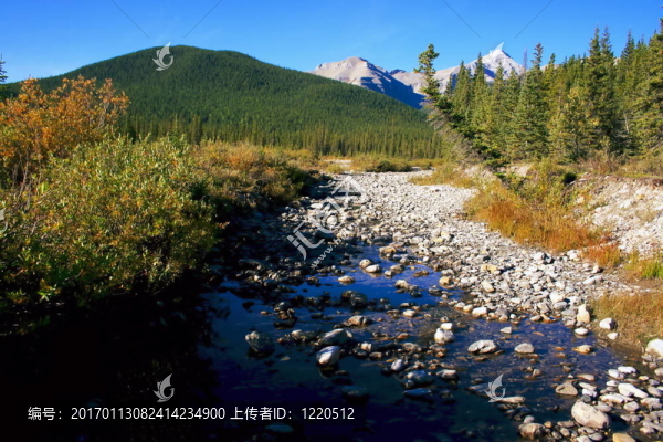 山區(qū)河谷；