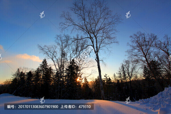 林海雪原,雪鄉(xiāng)