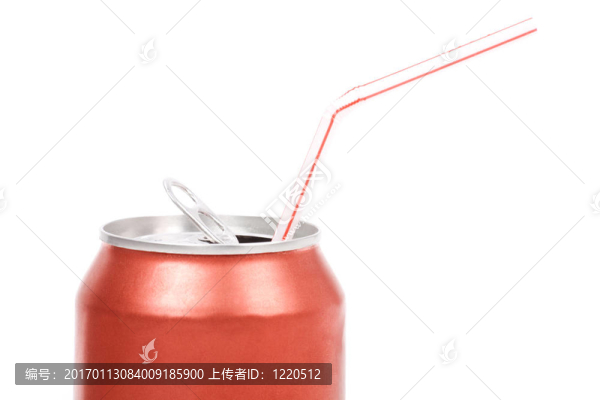 紅色的汽水罐
