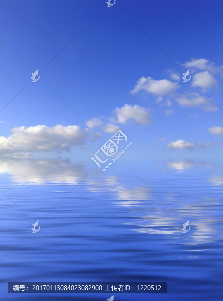 云在水