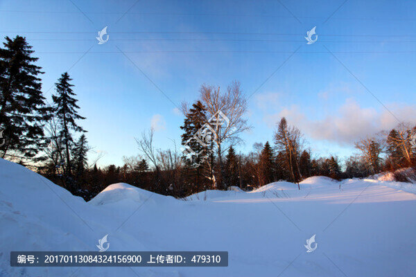 林海雪原,雪鄉(xiāng)