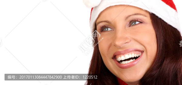 圣誕節(jié)的女人