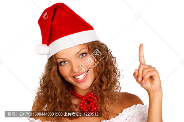 圣誕節(jié)的女人