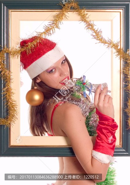 Sexy,Santa的女孩