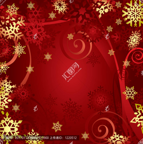 圣誕雪花（插圖）