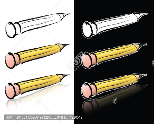 鉛筆素描