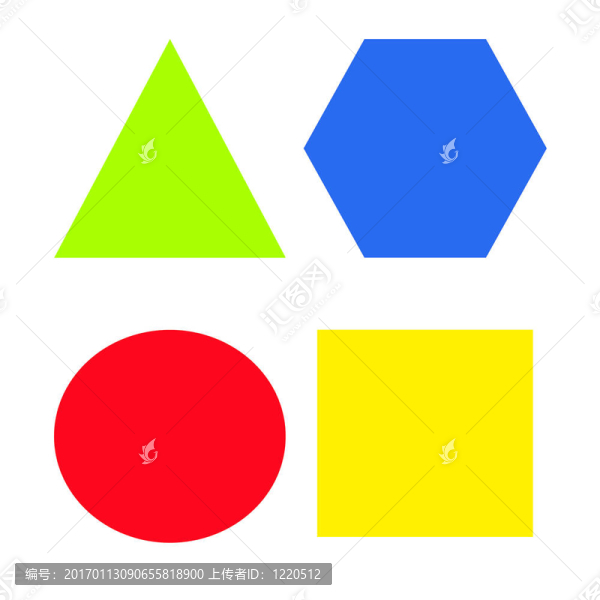 形狀和顏色