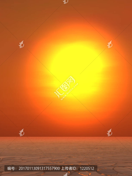 夏天炎熱的太陽(yáng)