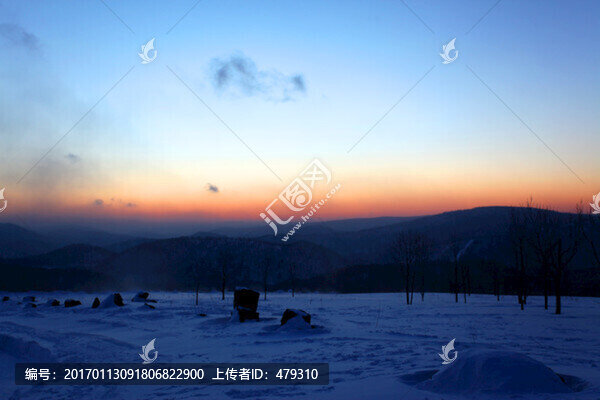 林海雪原,雪鄉(xiāng)