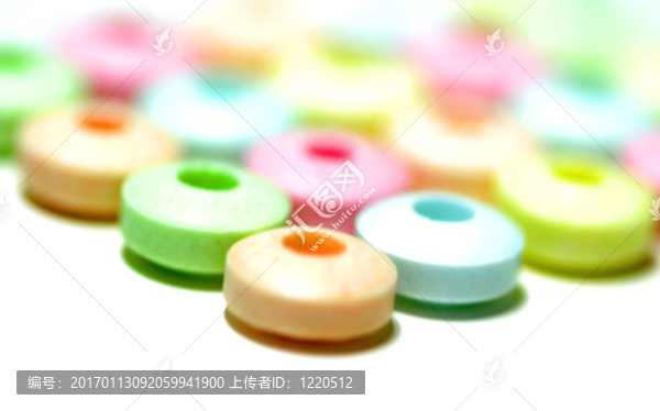 五顏六色的糖果