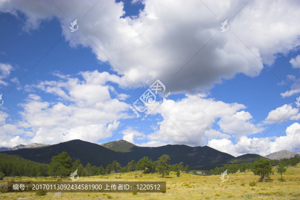 山中的秋天