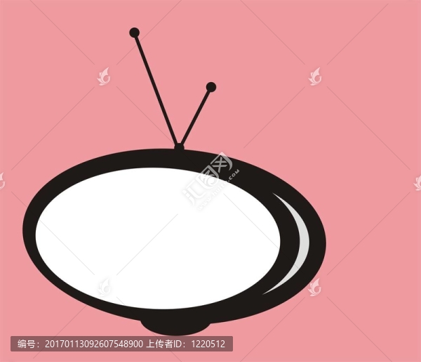 復(fù)古電視圖形