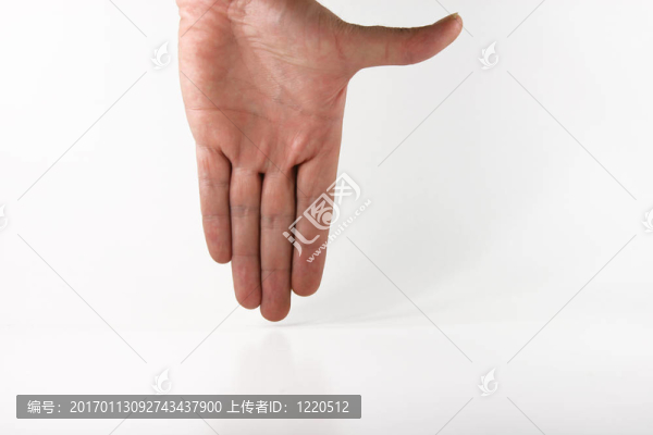 手