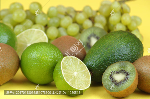 綠色水果