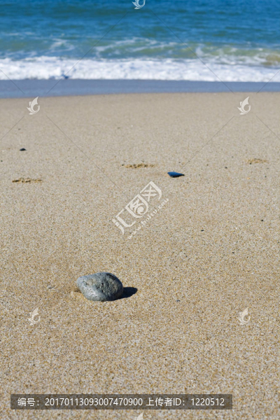 海灘上的石頭