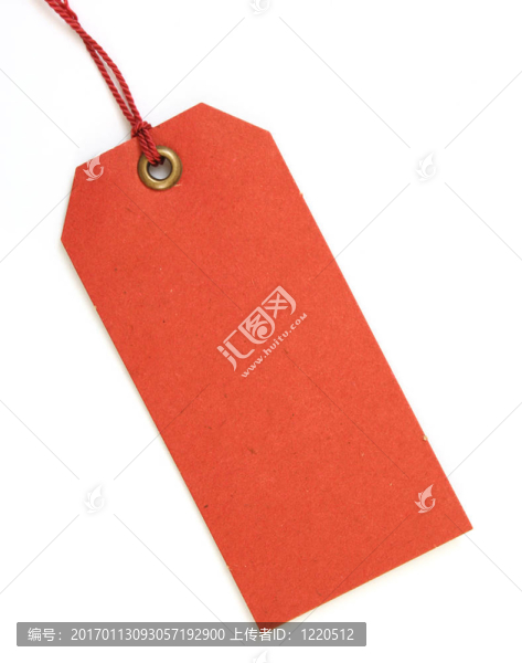 紅色線紅色標簽