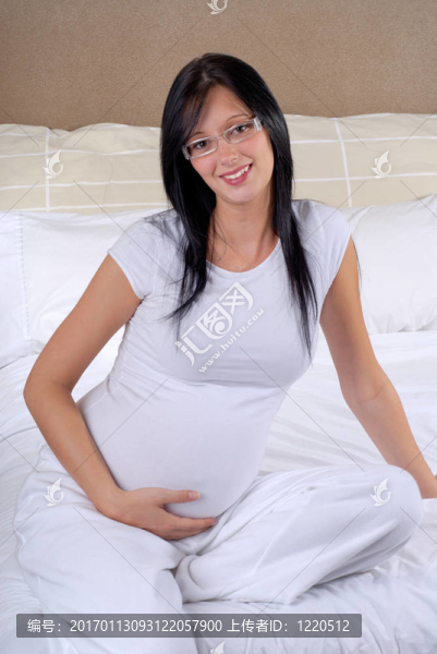 美麗的孕婦