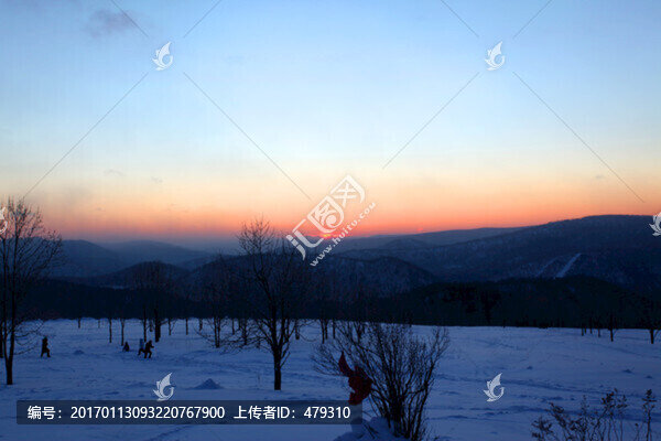 林海雪原,雪鄉(xiāng)