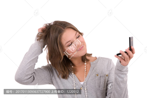 檢查自己的倒影