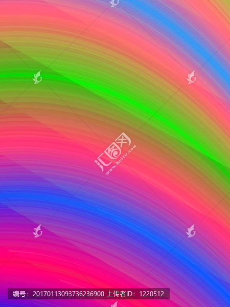 彩色的曲線