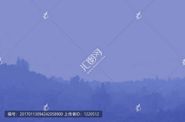 柔和的山麓