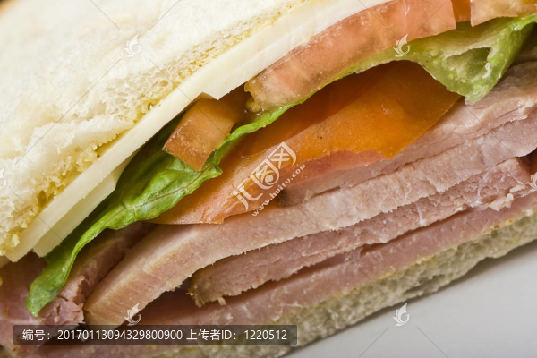 火腿和奶酪