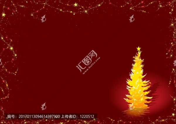 金色的圣誕樹(shù)