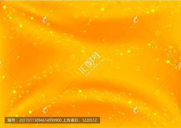 金色的星星背景