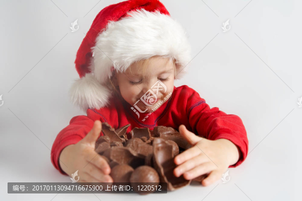 巧克力小Santa