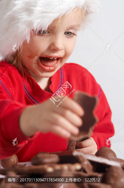 巧克力小Santa