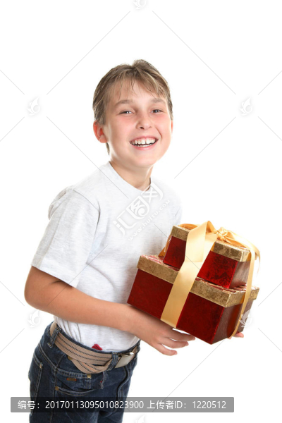 圣誕快樂的孩子