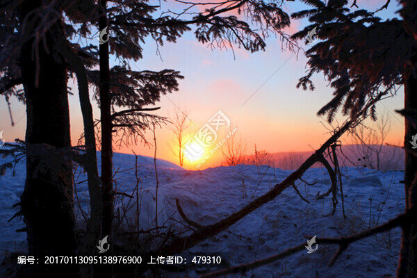 林海雪原,雪鄉(xiāng)
