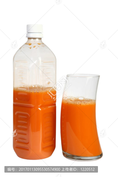 有機蔬菜和果汁瓶和玻璃
