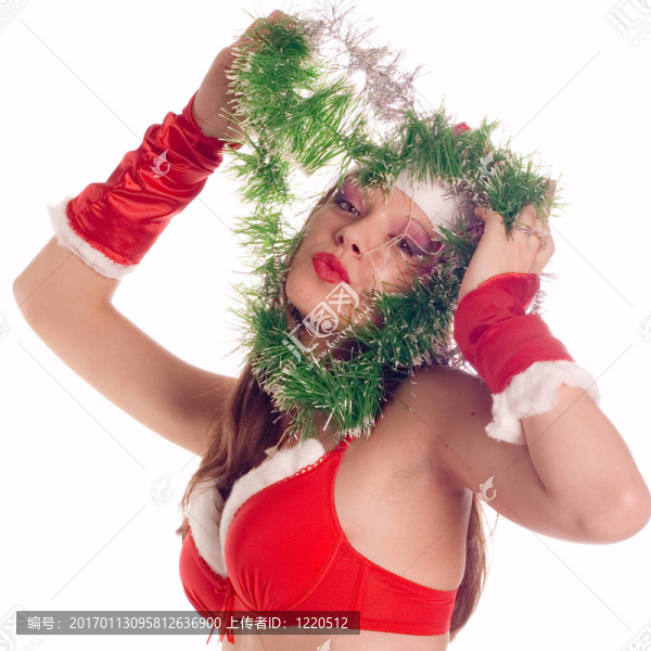 Sexy,Santa的女孩