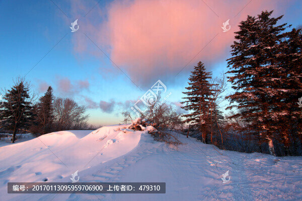 林海雪原,雪鄉(xiāng)