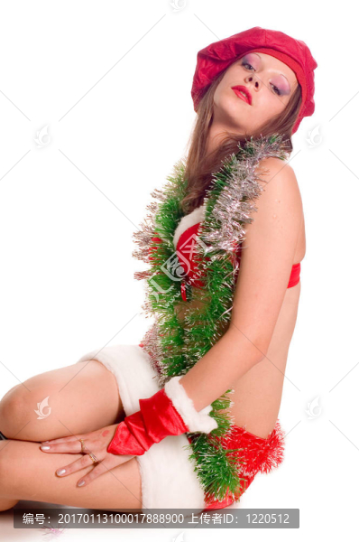 Sexy,Santa的女孩-匯圖網(wǎng) www.fosd68.com Sexy,Santa的女孩