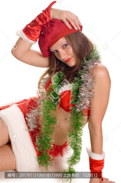 Sexy,Santa的女孩