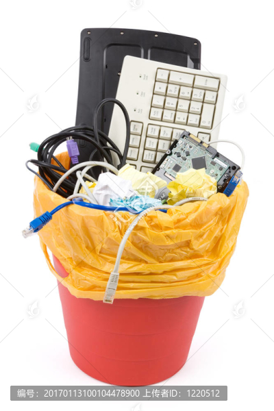 廢棄的電腦硬件