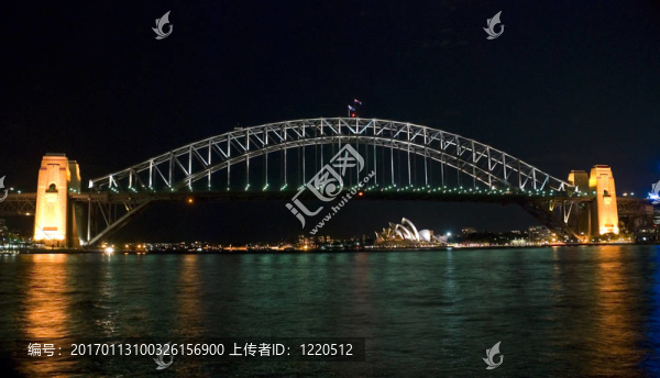 悉尼海港大橋之夜