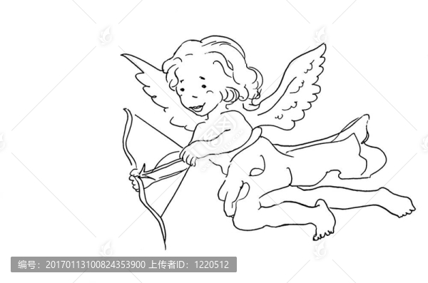 天使的輪廓